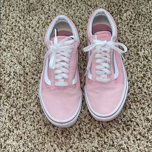 Pink women’s Vans